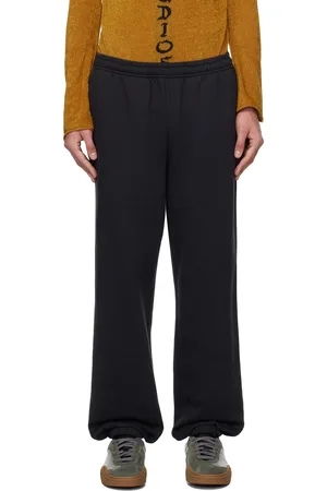 Acne Studios Pantalon de survêtement noir en coton bio