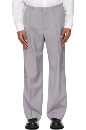 OUR LEGACY Pantalon chino Borrowed gris