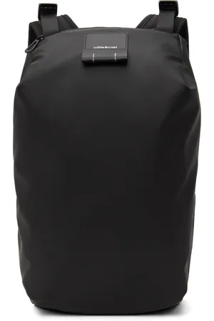 CÔTE&CIEL Sac à dos Saru noir en canevas Obsidian