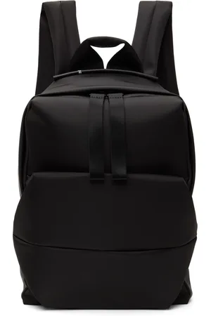 CÔTE&CIEL Petit sac à dos Sava noir en satin Sleek