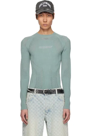 MISBHV T-shirt bleu en tricot Future - SPORT