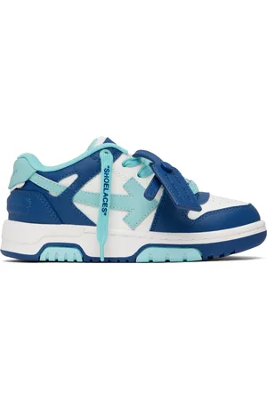 OFF-WHITE Enfant | Baskets Out Of Office bleu et blanc