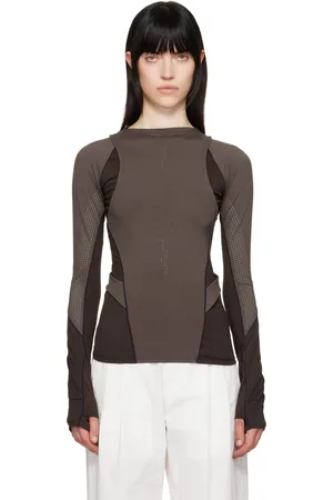 Hyein Seo T-shirt de survêtement brun