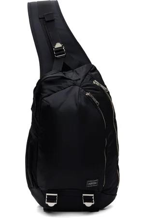 Comme des Garçons Sac à dos noir en sergé de nylon édition PORTER
