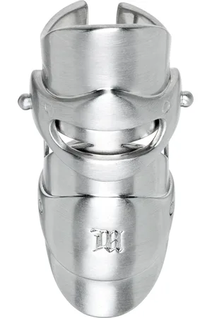 MISBHV Bague de style armure argentée