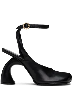 DRIES VAN NOTEN Chaussures asymétriques à talon noires