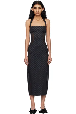 MISBHV Robe midi Shape Up noire