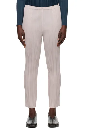 PLEATS PLEASE ISSEY MIYAKE Pantalon gris - NEW COLORFUL BASICS 4
