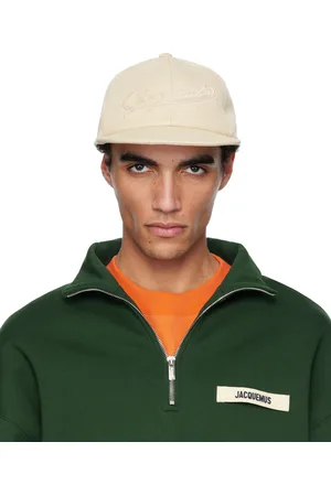 Jacquemus Casquette de baseball blanc cassé
