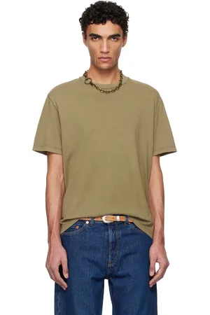 OUR LEGACY T-shirt droit kaki
