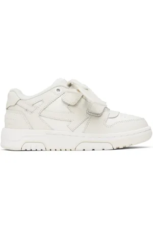 OFF-WHITE Enfant | Baskets Out Of Office bleu et blanc à brides