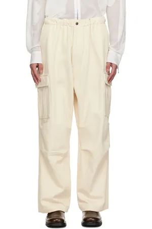 FORMA Pantalon cargo beige en canevas
