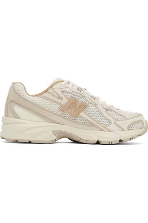 New Balance Baskets 740 blanc cassé et beige