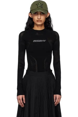 MISBHV Haut noir en tricot Future - SPORT