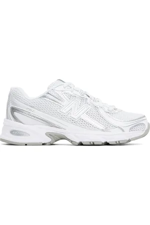 New Balance Baskets 740 blanc et argenté