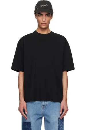 Axel Arigato T-shirt noir à appliqué à logo en lacets
