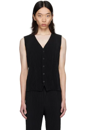 Issey Miyake Gilet noir - BASICS