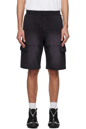 1017 ALYX 9SM Short cargo teint en plongée noir
