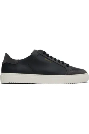 Axel Arigato Baskets Clean 90 noir et gris à panneaux contrastés