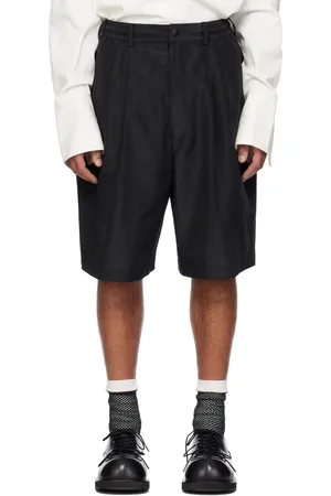 Comme des Garçons Short noir en popeline
