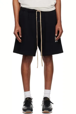 FEAR OF GOD Short noir en molleton - NBA