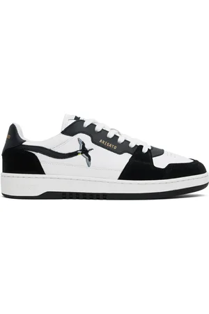 Axel Arigato Baskets basses Dice blanc et noir à image d