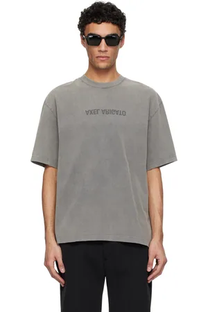 Axel Arigato T-shirt gris à logo modifié