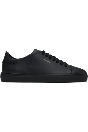 Axel Arigato Baskets Clean 90 noires à col gaufré façon croco
