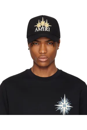 AMIRI Casquette noire à logo Starburst