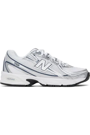 New Balance Baskets 740 argenté et blanc