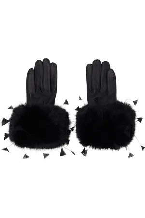 Fancì Club Gants Crown noirs