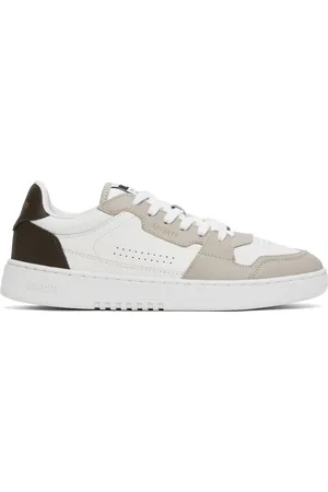 Axel Arigato Baskets basses Dice blanc et taupe