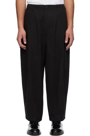 Comme des Garçons Pantalon cargo Compact Weather noir en coton