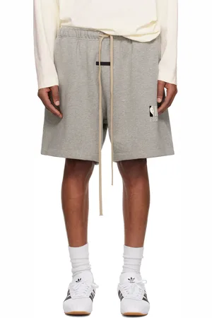 FEAR OF GOD Short gris en molleton - NBA