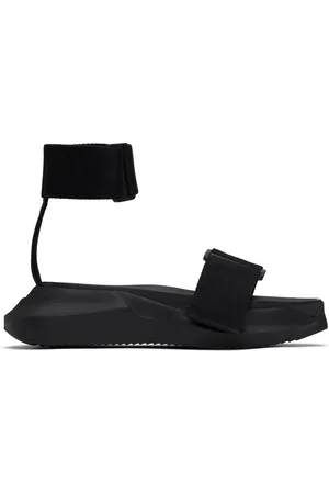 Rick Owens Sandales Spartan Geth noires à bride de cheville - Hollywood