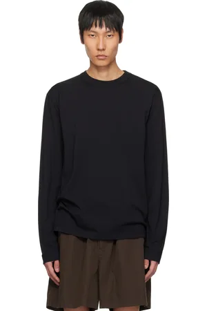 Tekla T-shirt à manches longues noir