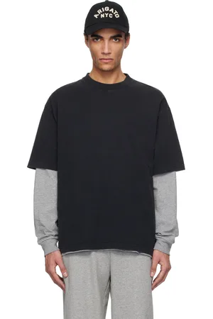 Axel Arigato T-shirt noir à écusson à logo