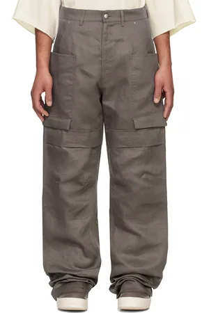 Rick Owens Pantalon cargo Stefan gris - Hollywood