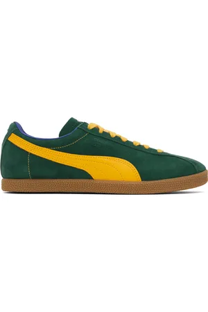PUMA Baskets Brasil vert et jaune