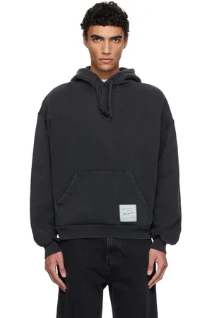 Axel Arigato Pull à capuche noir à écusson à logo