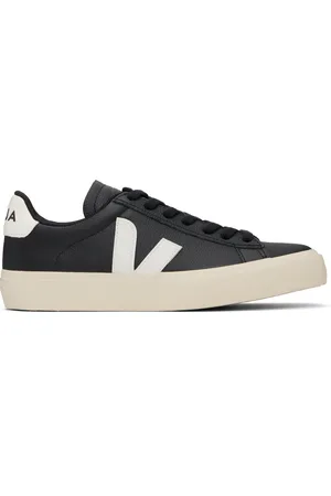 Veja Baskets Campo noir et blanc en cuir