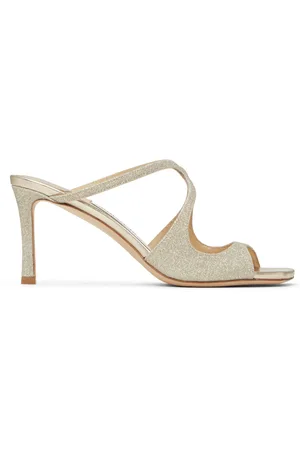 Jimmy Choo Mules Anise 75 argentées