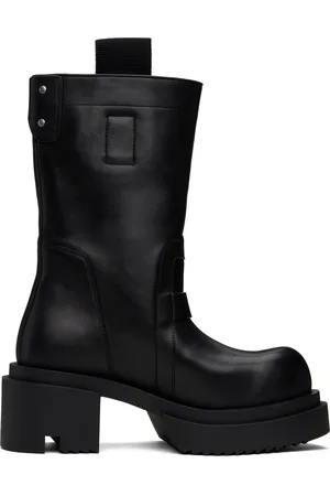 Rick Owens Bottes à enfiler noires à semelle Bogun - Hollywood
