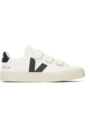 Veja Baskets Recife blanc et noir en cuir