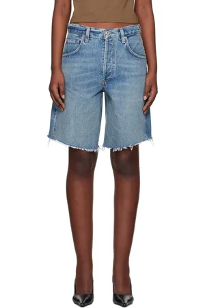 Citizens of Humanity Short Ayla bleu en denim - HUMANITY