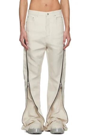 Rick Owens Jean Bolan Banana blanc cassé - Hollywood