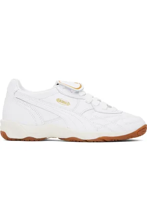 PUMA Baskets King Indoor blanches