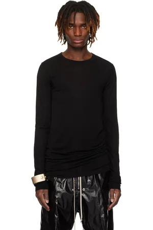 Rick Owens T-shirt à manches longues noir - Hollywood