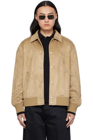 Axel Arigato Blouson aviateur de style teddy Archetype brun clair