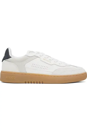 Axel Arigato Baskets Dice blanc et gris à panneau en T au bout